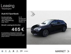 Schwarz Neu 2025 Audi A3 Sportback S-Line Kleinwagen | 41.499 € (Fairer Preis)