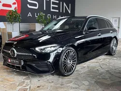 Schwarz unilack Gebraucht 2021 Mercedes 200 AMG line Kombi | 35.990 €