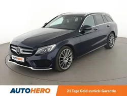 Blau Gebraucht 2018 Mercedes C250 Edition Limousine | 25.990 € (Etwas zu teuer)