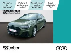 Distriktgrün metallic Gebraucht 2024 Audi A1 Sportback S-Line Kleinwagen | 23.940 € (Superpreis)