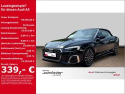 Schwarz Gebraucht 2024 Audi A5 Cabriolet S-line plus Cabrio | 51.490 € (Fairer Preis)