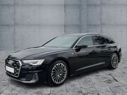 Schwarz Gebraucht 2024 Audi A6 S-Line Kombi | 50.950 €