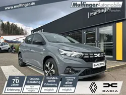 Perlmuttschwarz Neu 2025 Dacia Sandero Journey Kleinwagen | 17.400 € (Fairer Preis)