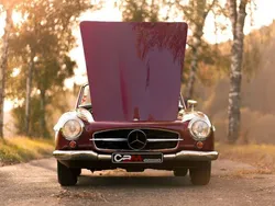 Rot Gebraucht 1957 Mercedes 190 Cabrio | 195.000 €