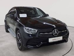 Obsidianschwarz metallic Gebraucht 2021 Mercedes GLC220 AMG line Coupé | 43.990 € (Fairer Preis)