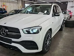 Polarweiss Gebraucht 2020 Mercedes GLE350e AMG line SUV | 49.861 € (Teuer)