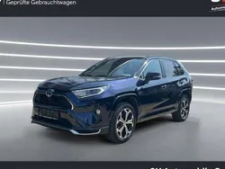 Blau Gebraucht 2021 Toyota RAV4 Hybrid SUV | 33.990 € (Guter Preis)