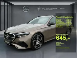 Metalliclack samtbraun Gebraucht 2024 Mercedes E300 AMG Kombi | 60.550 € (Etwas zu teuer)