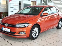 Energetic orange metallic Gebraucht 2018 VW Polo Highline Kleinwagen | 13.999 € (Fairer Preis)