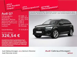 Mythosschwarz metallic Gebraucht 2024 Audi Q7 S-Line SUV | 69.989 € (Fairer Preis)