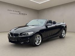 Schwarz Gebraucht 2015 BMW 220 M Sport Cabrio | 17.500 € (Guter Preis)