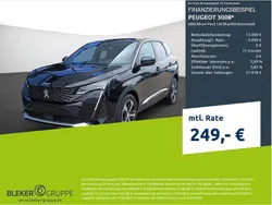 Lackierung schwarz perla nera/metallic klarlack Gebraucht 2023 Peugeot 3008 Allure SUV | 24.990 € (Guter Preis)