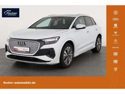 Weiss Gebraucht 2022 Audi Q4 e-tron Sport SUV | 42.980 € (Teuer)