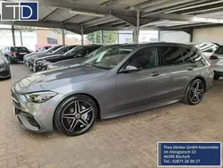 Selenitgrau metalliclack Gebraucht 2023 Mercedes C180 AMG line Kombi | 35.900 € (Guter Preis)