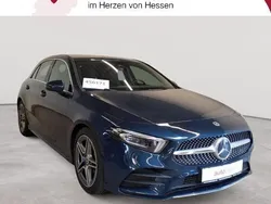 Denimblau metallic Gebraucht 2021 Mercedes A220 AMG line Limousine | 27.390 € (Guter Preis)