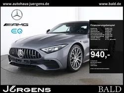 Grau selenite grey metallic Gebraucht 2024 Mercedes SL43 AMG Premium Cabrio | 99.690 € (Etwas zu teuer)