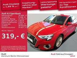 Tangorot metallic Gebraucht 2022 Audi A3 Sportback e-tron Ambiente Limousine | 26.489 € (Fairer Preis)