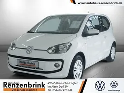 Weiß Gebraucht 2015 VW up! move up! Kleinwagen | 6.990 € (Fairer Preis)
