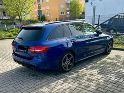 Blau Gebraucht 2016 Mercedes C180 AMG line Kombi | 18.000 € (Fairer Preis)