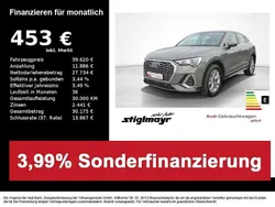 Chronosgrau metallic Gebraucht 2024 Audi Q3 Sportback S-Line SUV | 39.620 € (Superpreis)