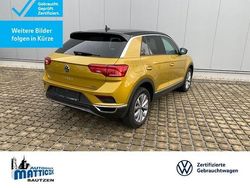 Karkumagelb metallic Gebraucht 2021 VW T-Roc Style SUV | 27.639 € (Fairer Preis)
