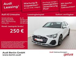 Gletscherweiß metallic Gebraucht 2024 Audi A3 S-Line Limousine | 32.900 € (Guter Preis)