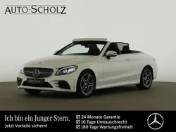 Unilack polarweiß Gebraucht 2022 Mercedes C220 AMG Cabrio | 41.594 € (Fairer Preis)