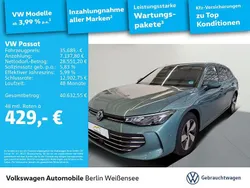 Maripositgrün metallic Gebraucht 2025 VW Passat Business Kombi | 35.689 € (Superpreis)