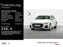 Arkonaweiß Gebraucht 2024 Audi A3 Business Limousine | 31.488 € (Fairer Preis)