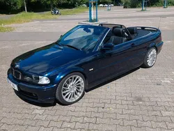 Blau Gebraucht 2000 BMW 323 Cabriolet Cabrio | 12.000 € (Etwas zu teuer)