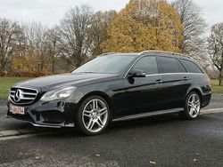 Schwarz Gebraucht 2014 Mercedes E220 AMG line Kombi | 14.900 €