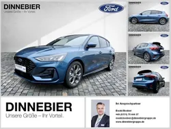 Chorma blau metallic Neu 2025 Ford Focus ST-Line X Limousine | 33.489 € (Etwas zu teuer)
