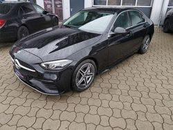 Schwarz/baltic black Gebraucht 2022 Mercedes C180 AMG line Limousine | 35.899 € (Etwas zu teuer)