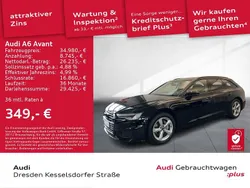 Brillantschwarz Gebraucht 2022 Audi A6 S-Line Kombi | 34.980 € (Guter Preis)