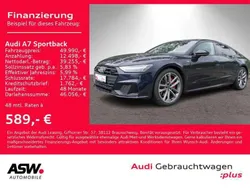 Firmamentblau metallic Gebraucht 2020 Audi A7 S-Line Kleinwagen | 49.990 € (Fairer Preis)