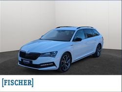 Weiss Gebraucht 2022 Skoda Superb SportLine Kombi | 28.980 € (Teuer)