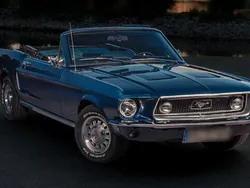 Blau Gebraucht 1968 Ford Mustang GT S Cabrio | 115.000 €
