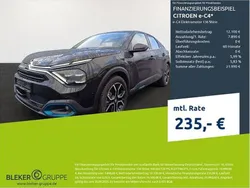 Perlaneraschwarz (metallic) Gebraucht 2022 Citroën e-C4 Shine Limousine | 19.990 € (Guter Preis)