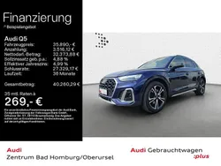 Blau Gebraucht 2022 Audi Q5 S-Line SUV | 35.890 € (Superpreis)