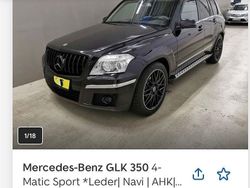 Schwarz Gebraucht 2009 Mercedes GLK350 SUV | 9.800 € (Fairer Preis)