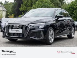 Schwarz Gebraucht 2022 Audi A3 Sportback e-tron S-Line Limousine | 27.270 € (Fairer Preis)