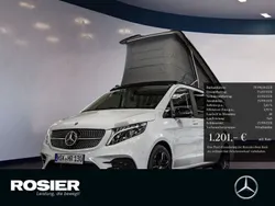 Weiss / bergkristallweiß Gebraucht 2023 Mercedes V300 Marco Polo Van / Kleinbus | 84.990 €