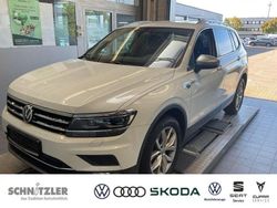 Pure white Gebraucht 2021 VW Tiguan Allspace Highline SUV | 27.990 € (Guter Preis)