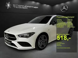 Weiß Gebraucht 2022 Mercedes CLA200 Shooting Brake AMG Kombi | 34.950 € (Teuer)
