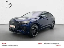 Blau Gebraucht 2024 Audi Q4 Sportback e-tron S-Line SUV | 52.990 €