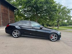 Schwarz Gebraucht 2015 Mercedes C220 AMG line Limousine | 16.800 € (Fairer Preis)