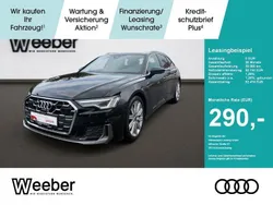 Schwarz Gebraucht 2024 Audi A6 S-Line Kombi | 50.740 €