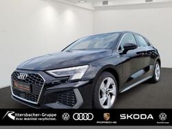 Schwarz Gebraucht 2022 Audi A3 Sportback g-tron S-Line Limousine | 24.290 € (Etwas zu teuer)