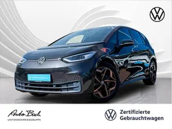 Grau (mangangrau metallic schwarz) Gebraucht 2021 VW ID.3 Pro Kleinwagen | 21.980 € (Fairer Preis)