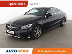 Blau Gebraucht 2016 Mercedes C300 AMG line | 26.590 € (Teuer)